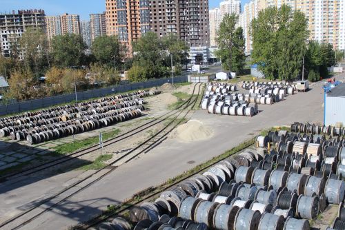 Открытая площадка 10000 м², Склад, Под кранами
